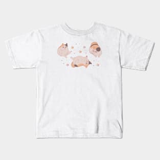 FFXIV - Playing Fat Cats (Dark) Kids T-Shirt